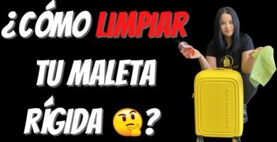 ¿Cómo limpiar el equipaje de mano?