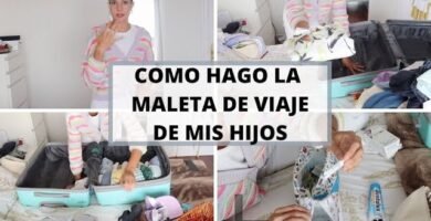 ¿Cómo preparar el equipaje de mano para viajes con niños?