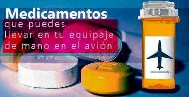 ¿Qué medicamentos se pueden llevar en el equipaje de mano?