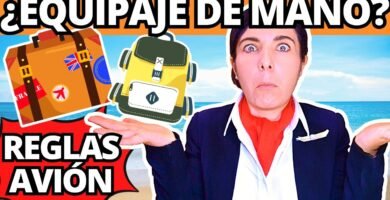 ¿Qué reglas existen para el equipaje de mano en vuelos de corta distancia?