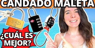 ¿Qué tipo de candado es mejor para el equipaje de mano?