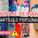 ¿Qué maleta de mano puedo llevar sin facturar?