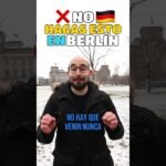 Planes para ejecutivos con poco tiempo en Berlín